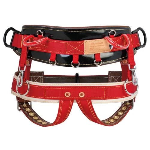 WLC-330 High Back Floating D Saddle Medium
