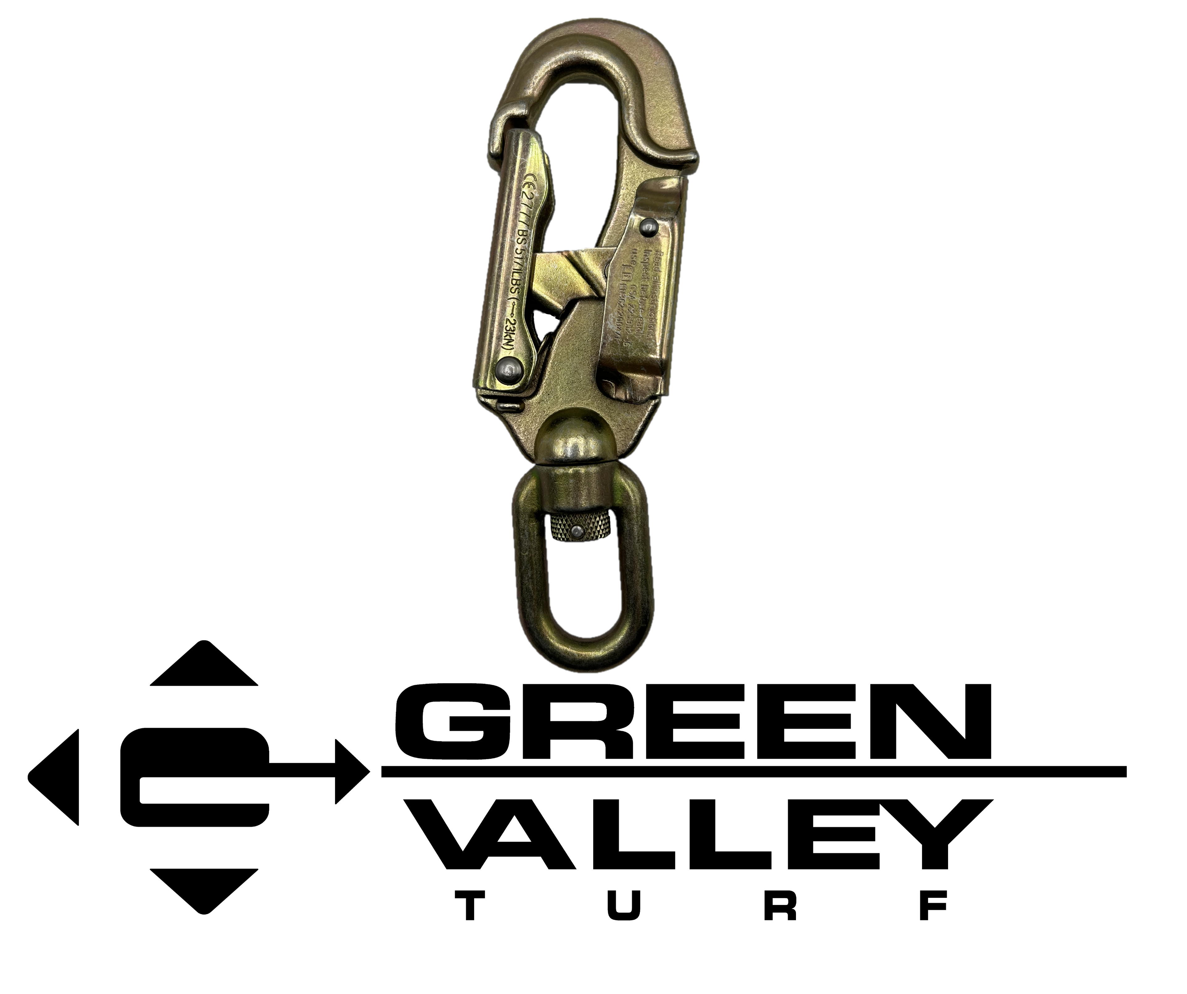 Steel Double Locking Snap with Swivel