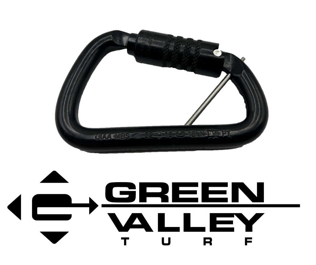 Steel D Triple Locking Carabiner
