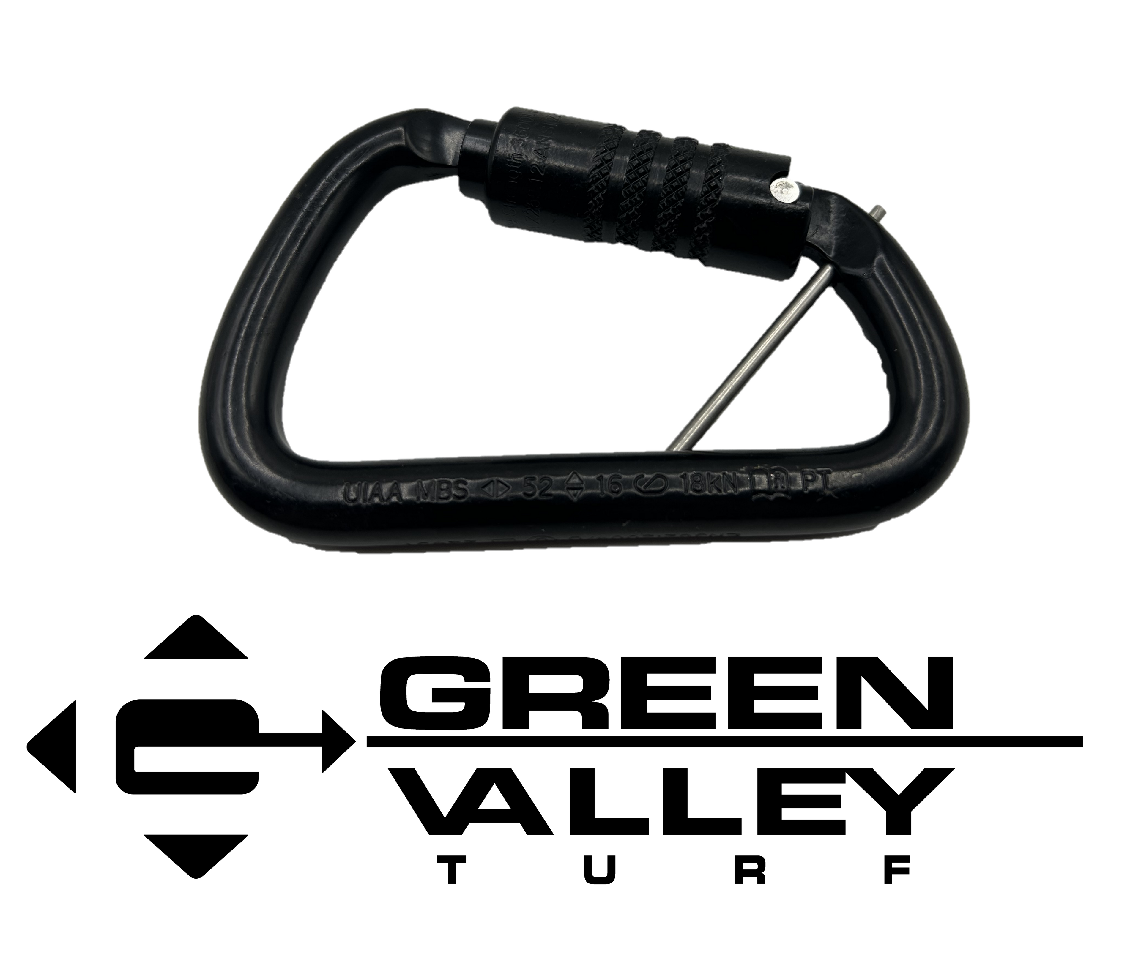 Steel D Triple Locking Carabiner