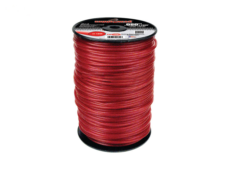 TRIMMER LINE .080 SPOOL RED 5LB