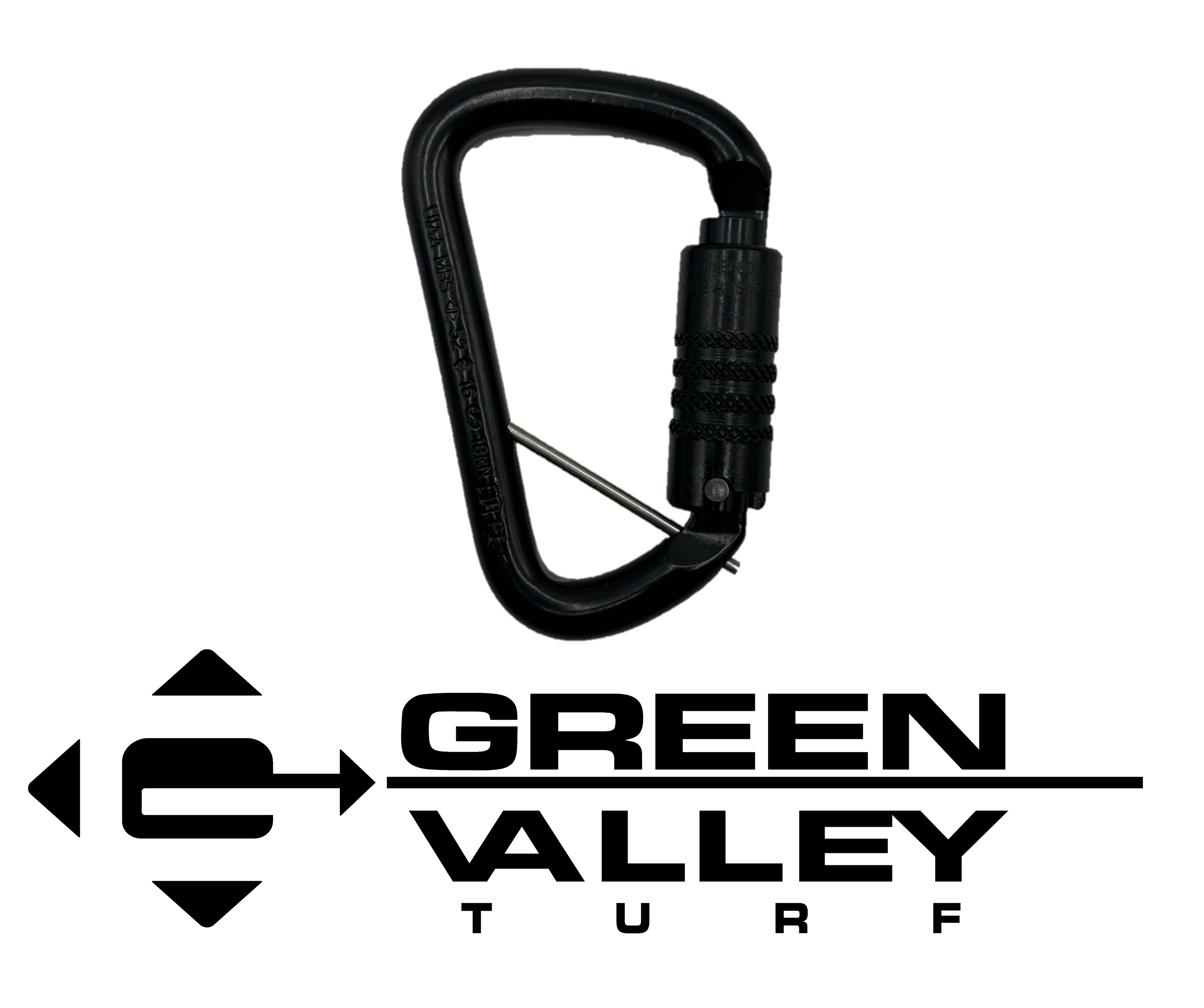 Steel D Triple Locking Carabiner