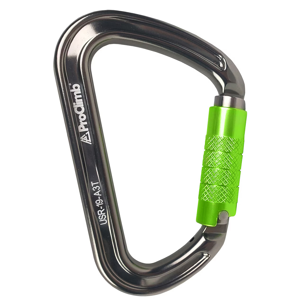 Aluminum Carabiner Triple Locking