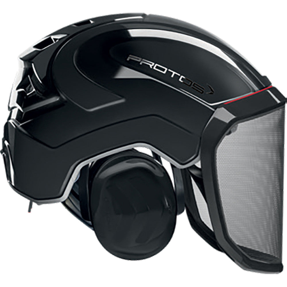 Protos Integral Arborist Black Helmet