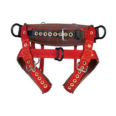 WLC-530 High Back Floating D Saddle Padded Leg Strap Large